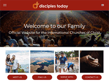 Tablet Screenshot of disciplestoday.org